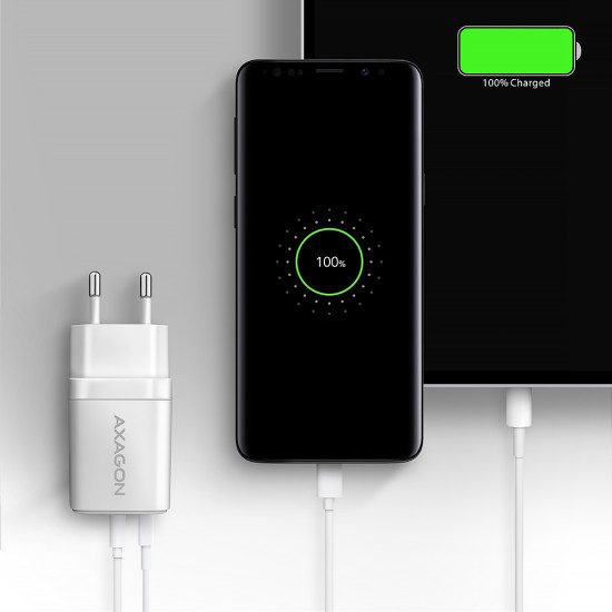 Axagon ACU-PQ20W mobile device charger Universal White AC Fast charging Indoor Axagon ACU-PQ20W mobile device charger Universal White AC Fast charging Indoor