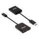 CLUB3D Multistream Transport (MST) Hub DisplayPort™1.4 to DisplayPort™1.4 Dual Monitor 4K60Hz M/F CLUB3D Multistream Transport (MST) Hub DisplayPort™1.4 to DisplayPort™1.4 Dual Monitor 4K60Hz M/F