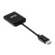 CLUB3D Multistream Transport (MST) Hub DisplayPort™1.4 to DisplayPort™1.4 Dual Monitor 4K60Hz M/F CLUB3D Multistream Transport (MST) Hub DisplayPort™1.4 to DisplayPort™1.4 Dual Monitor 4K60Hz M/F