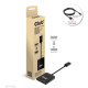 CLUB3D Multistream Transport (MST) Hub DisplayPort™1.4 to DisplayPort™1.4 Dual Monitor 4K60Hz M/F CLUB3D Multistream Transport (MST) Hub DisplayPort™1.4 to DisplayPort™1.4 Dual Monitor 4K60Hz M/F