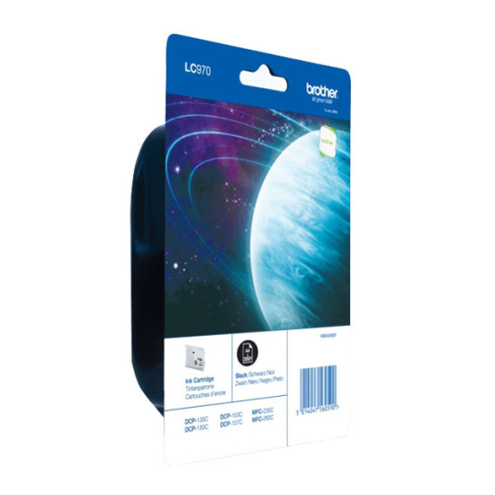 Brother LC970BK ink cartridge 1 pc(s) Original Black Brother LC970BK ink cartridge 1 pc(s) Original Black
