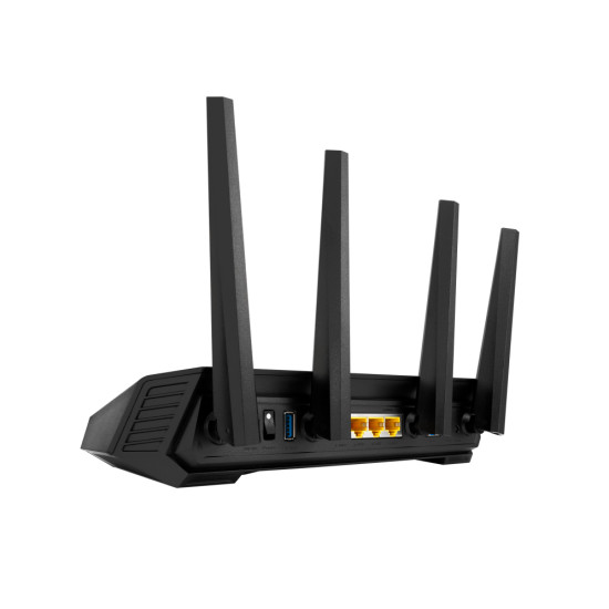Wireless Router|ASUS|Wireless Router|5400 Mbps|Wi-Fi 6|USB 3.2|1 WAN|4x10/100/1000M|Number of antennas 4|GS-AX5400