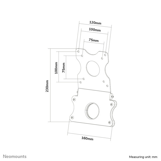 Neomounts FPMA-VESAMAC2127 iMac VESA-adapter Neomounts FPMA-VESAMAC2127 iMac VESA-adapter