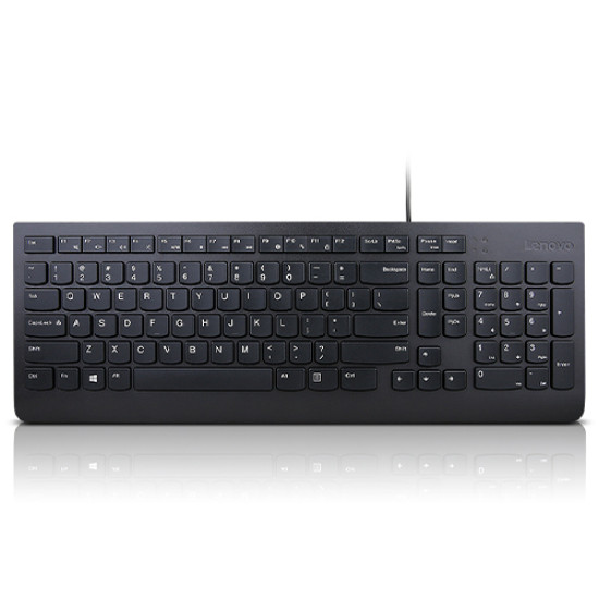 Lenovo Essential keyboard Universal USB QWERTY US English Black Lenovo Essential keyboard Universal USB QWERTY US English Black