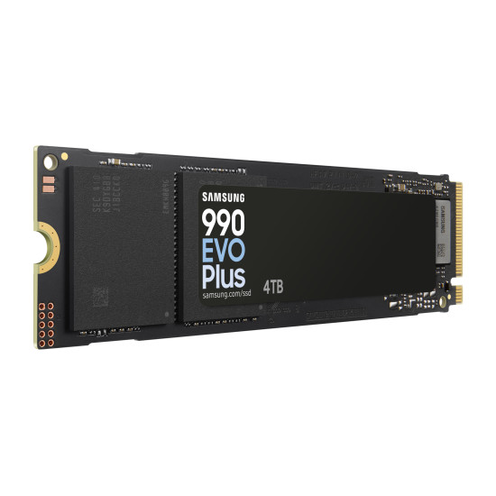 SSD|SAMSUNG|990 EVO Plus|4TB|M.2|PCIe Gen5|NVMe|TLC|Write speed 6300 MBytes/sec|Read speed 7250 MBytes/sec|2.38mm|TBW 2400 TB|MZ-V9S4T0BW SSD|SAMSUNG|990 EVO Plus|4TB|M.2|PCIe Gen5|NVMe|TLC|Write speed 6300 MBytes/sec|Read speed 7250 MBytes/sec|2.38mm|TBW 2400 TB|MZ-V9S4T0BW