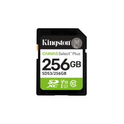256GB SDXC Canvas Select Plus Gen3 150MB/s C10 UHS-I U1 V10