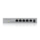 Zyxel MG-105 Unmanaged 2.5G Ethernet (100/1000/2500) Steel Zyxel MG-105 Unmanaged 2.5G Ethernet (100/1000/2500) Steel