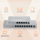 Zyxel MG-105 Unmanaged 2.5G Ethernet (100/1000/2500) Steel Zyxel MG-105 Unmanaged 2.5G Ethernet (100/1000/2500) Steel