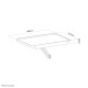 Neomounts AWL28-210BL1 Multimedia holder - universal Neomounts AWL28-210BL1 Multimedia holder - universal