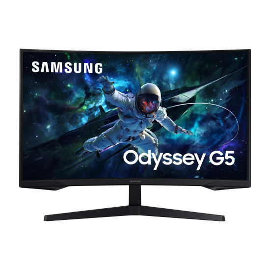 LCD Monitor|SAMSUNG|Odyssey G5|32"|Gaming/Curved|Height adjustable|Matte|Panel VA|2560x1440|16:9|165 Hz|1 ms|Colour Black|LS32CG552EUXEN