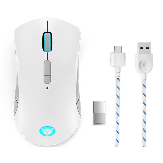 Lenovo Legion M600 Wireless Gaming mouse Ambidextrous RF Wireless + Bluetooth + USB Type-A Optical 16000 DPI Lenovo Legion M600 Wireless Gaming mouse Ambidextrous RF Wireless + Bluetooth + USB Type-A Optical 16000 DPI