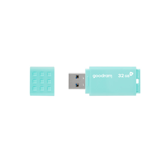 Goodram UME3 USB flash drive 32 GB USB Type-A 3.2 Gen 1 (3.1 Gen 1) Turquoise Goodram UME3 USB flash drive 32 GB USB Type-A 3.2 Gen 1 (3.1 Gen 1) Turquoise
