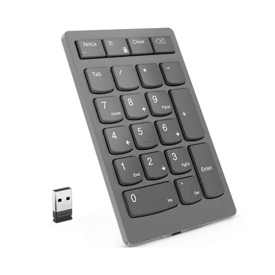 Lenovo 4Y41C33791 numeric keypad Universal RF Wireless Grey Lenovo 4Y41C33791 numeric keypad Universal RF Wireless Grey
