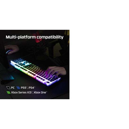 HyperX Alloy Origins - Mechanical Gaming Keyboard - HX Aqua (US Layout) (HX-KB6AQX-US) HyperX Alloy Origins - Mechanical Gaming Keyboard - HX Aqua (US Layout) (HX-KB6AQX-US)