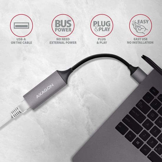 Axagon ADE-TR network card Ethernet 1000 Mbit/s