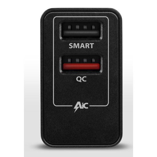 Axagon ACU-QS24 mobile device charger Smartphone Black AC Fast charging Indoor Axagon ACU-QS24 mobile device charger Smartphone Black AC Fast charging Indoor
