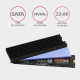 Axagon CLR-M2L6 computer cooling system M.2 NVMe SSD, Solid-state drive Heatsink/Radiator Black 1 pc(s) Axagon CLR-M2L6 computer cooling system M.2 NVMe SSD, Solid-state drive Heatsink/Radiator Black 1 pc(s)