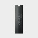 Axagon CLR-M2L6 computer cooling system M.2 NVMe SSD, Solid-state drive Heatsink/Radiator Black 1 pc(s) Axagon CLR-M2L6 computer cooling system M.2 NVMe SSD, Solid-state drive Heatsink/Radiator Black 1 pc(s)