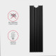 Axagon CLR-M2L6 computer cooling system M.2 NVMe SSD, Solid-state drive Heatsink/Radiator Black 1 pc(s) Axagon CLR-M2L6 computer cooling system M.2 NVMe SSD, Solid-state drive Heatsink/Radiator Black 1 pc(s)
