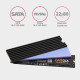Axagon CLR-M2L3 computer cooling system M.2 NVMe SSD, Solid-state drive Heatsink/Radiator Black 1 pc(s) Axagon CLR-M2L3 computer cooling system M.2 NVMe SSD, Solid-state drive Heatsink/Radiator Black 1 pc(s)