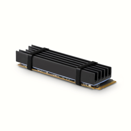 Axagon CLR-M2L10 computer cooling system M.2 NVMe SSD, Solid-state drive Heatsink/Radiator Black 1 pc(s) Axagon CLR-M2L10 computer cooling system M.2 NVMe SSD, Solid-state drive Heatsink/Radiator Black 1 pc(s)
