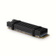 Axagon CLR-M2L10 computer cooling system M.2 NVMe SSD, Solid-state drive Heatsink/Radiator Black 1 pc(s) Axagon CLR-M2L10 computer cooling system M.2 NVMe SSD, Solid-state drive Heatsink/Radiator Black 1 pc(s)