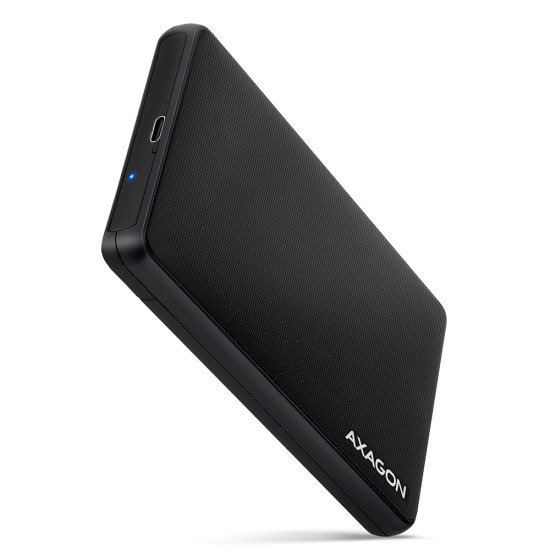 Axagon EE25-SLC storage drive enclosure HDD/SSD enclosure Black 2.5" Axagon EE25-SLC storage drive enclosure HDD/SSD enclosure Black 2.5"