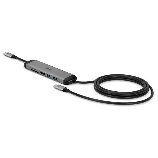 DST-Micro 140, USB-C Laptop Micro Docking Station with 4K Support and 1.4m 60W Charging Cable DST-Micro 140, USB-C Laptop Micro Docking Station with 4K Support and 1.4m 60W Charging Cable