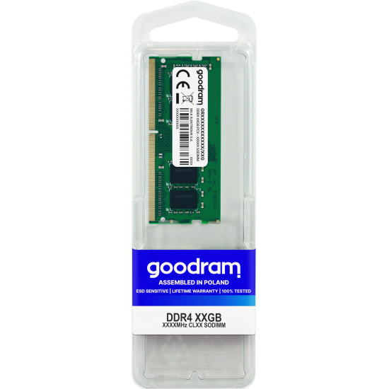 Goodram GR3200S464L22/16G memory module 16 GB 1 x 16 GB DDR4 3200 MHz