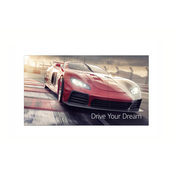 LG 55VM5J-H Digital signage display 139.7 cm (55') 500 cd/m² Full HD Black Web OS 24/7