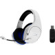 HyperX Cloud Stinger Core - Wireless Gaming Headset (White-Blue) - PS5-PS4 HyperX Cloud Stinger Core - Wireless Gaming Headset (White-Blue) - PS5-PS4