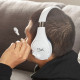HyperX Cloud Stinger Core - Wireless Gaming Headset (White-Blue) - PS5-PS4 HyperX Cloud Stinger Core - Wireless Gaming Headset (White-Blue) - PS5-PS4