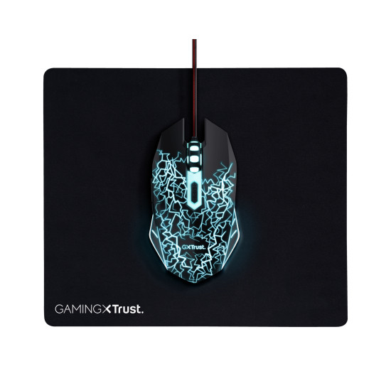 Trust 24752 mouse Gaming Ambidextrous USB Type-A 4000 DPI Trust 24752 mouse Gaming Ambidextrous USB Type-A 4000 DPI