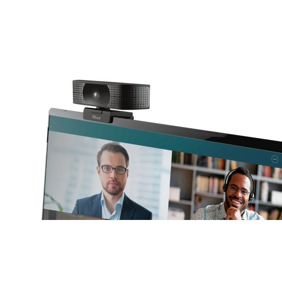 Trust Teza webcam 3840 x 2160 pixels USB 2.0 Black Trust Teza webcam 3840 x 2160 pixels USB 2.0 Black