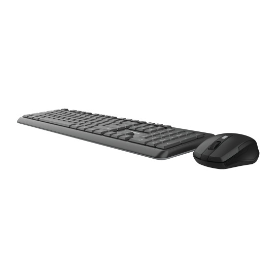 Trust TKM-350 keyboard Mouse included Universal RF Wireless Black Trust TKM-350 keyboard Mouse included Universal RF Wireless Black