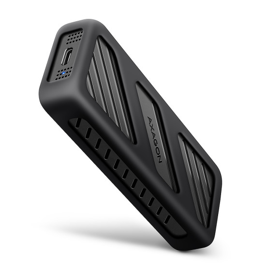 Axagon EEM2-20G NVMe-SSD-Gehäuse USB-C 3.2 20 Gbps 2230 - 2280 - schwarz SSD enclosure Black M.2 Axagon EEM2-20G NVMe-SSD-Gehäuse USB-C 3.2 20 Gbps 2230 - 2280 - schwarz SSD enclosure Black M.2