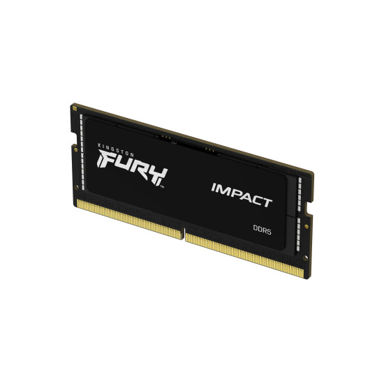 64GB 5600MT/s DDR5 CL40 SODIMM (Kit of 2) FURY Impact PnP 64GB 5600MT/s DDR5 CL40 SODIMM (Kit of 2) FURY Impact PnP