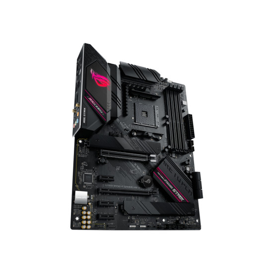 Mainboard|ASUS|AMD B550|SAM4|ATX|Memory DDR4|Memory slots 4|3xPCI-Express 3.0 1x|1xPCI-Express 3.0 4x|1xPCI-Express 4.0 16x|2xM.2|1xHDMI|1xDisplayPort|2xAudio-In|3xAudio-Out|2xUSB 2.0|5xUSB 3.2|1xUSB type C|1xOptical S/PDIF|1xRJ45|2xRF-Out|STRIXB550-FGAMW Mainboard|ASUS|AMD B550|SAM4|ATX|Memory DDR4|Memory slots 4|3xPCI-Express 3.0 1x|1xPCI-Express 3.0 4x|1xPCI-Express 4.0 16x|2xM.2|1xHDMI|1xDisplayPort|2xAudio-In|3xAudio-Out|2xUSB 2.0|5xUSB 3.2|1xUSB type C|1xOptical S/PDIF|1xRJ45|2xRF-Out|STRIXB550-FGAMW