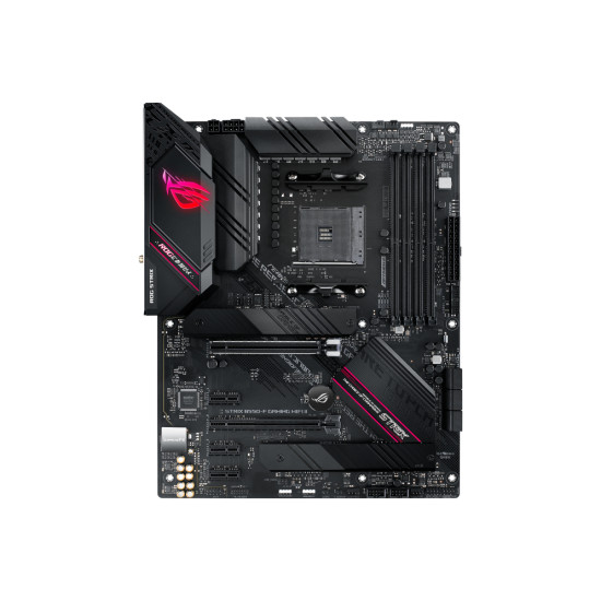 Mainboard|ASUS|AMD B550|SAM4|ATX|Memory DDR4|Memory slots 4|3xPCI-Express 3.0 1x|1xPCI-Express 3.0 4x|1xPCI-Express 4.0 16x|2xM.2|1xHDMI|1xDisplayPort|2xAudio-In|3xAudio-Out|2xUSB 2.0|5xUSB 3.2|1xUSB type C|1xOptical S/PDIF|1xRJ45|2xRF-Out|STRIXB550-FGAMW Mainboard|ASUS|AMD B550|SAM4|ATX|Memory DDR4|Memory slots 4|3xPCI-Express 3.0 1x|1xPCI-Express 3.0 4x|1xPCI-Express 4.0 16x|2xM.2|1xHDMI|1xDisplayPort|2xAudio-In|3xAudio-Out|2xUSB 2.0|5xUSB 3.2|1xUSB type C|1xOptical S/PDIF|1xRJ45|2xRF-Out|STRIXB550-FGAMW