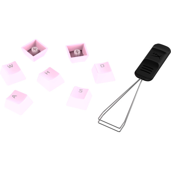 HyperX Full key Set Keycaps - PBT (Pink) Keyboard cap HyperX Full key Set Keycaps - PBT (Pink) Keyboard cap