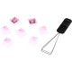 HyperX Full key Set Keycaps - PBT (Pink) Keyboard cap HyperX Full key Set Keycaps - PBT (Pink) Keyboard cap