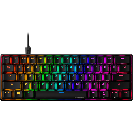 HyperX Alloy Origins 60 - Mechanical Gaming Keyboard - HX Red (US Layout) (HKBO1S-RB-US/G) HyperX Alloy Origins 60 - Mechanical Gaming Keyboard - HX Red (US Layout) (HKBO1S-RB-US/G)