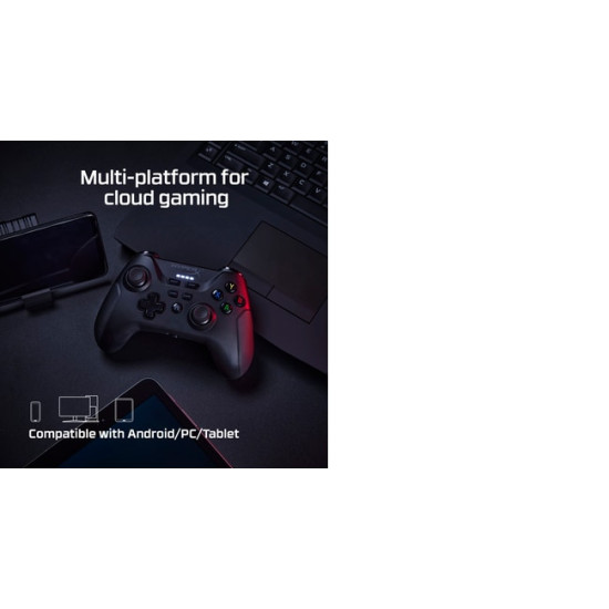HyperX Clutch - Wireless Gaming Controller (Black) - Mobile PC