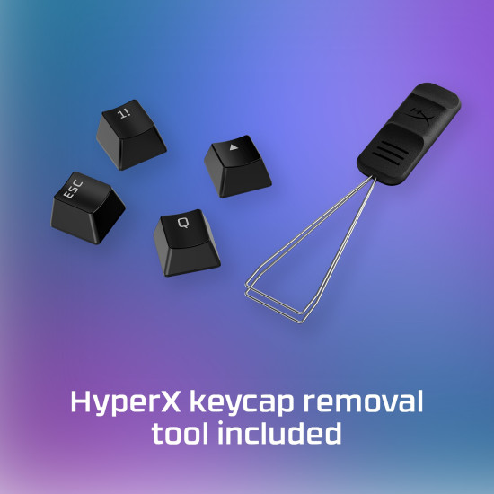HyperX Full key Set Keycaps - PBT (Pink) Keyboard cap HyperX Full key Set Keycaps - PBT (Pink) Keyboard cap