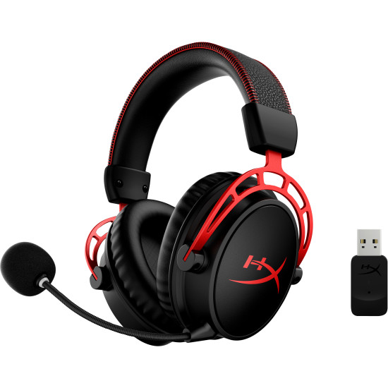 HyperX Cloud Alpha - Wireless Gaming Headset (Black-Red) HyperX Cloud Alpha - Wireless Gaming Headset (Black-Red)