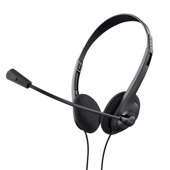 Trust 21665 headphones/headset Wired In-ear Calls/Music Black Trust 21665 headphones/headset Wired In-ear Calls/Music Black