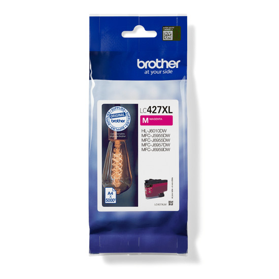 Brother LC427XLM ink cartridge 1 pc(s) Original Magenta Brother LC427XLM ink cartridge 1 pc(s) Original Magenta