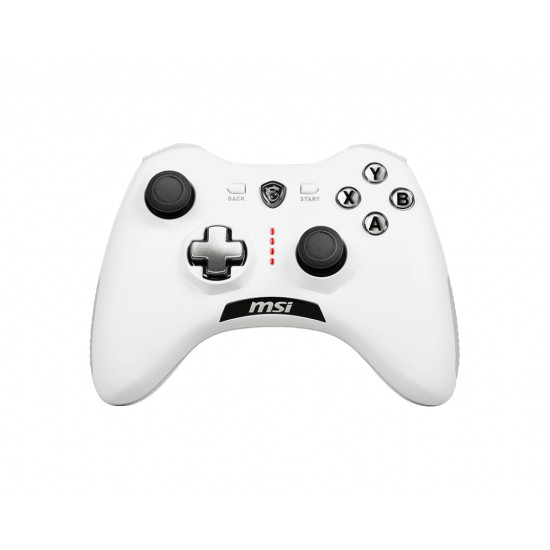 MSI FORCE GC20 V2 WHITE Gaming Controller 'PC and Android ready, Wired, adjustable D-Pad cover, Dual vibration motors, Ergonomic design, detachable cables' MSI FORCE GC20 V2 WHITE Gaming Controller 'PC and Android ready, Wired, adjustable D-Pad cover, Dual vibration motors, Ergonomic design, detachable cables'