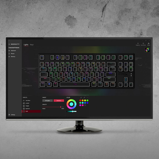 HyperX Alloy Origins Core - Mechanical Gaming Keyboard - HX Aqua (US Layout) (HX-KB7AQX-US) HyperX Alloy Origins Core - Mechanical Gaming Keyboard - HX Aqua (US Layout) (HX-KB7AQX-US)