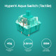 HyperX Alloy Origins - Mechanical Gaming Keyboard - HX Aqua (US Layout) (HX-KB6AQX-US) HyperX Alloy Origins - Mechanical Gaming Keyboard - HX Aqua (US Layout) (HX-KB6AQX-US)